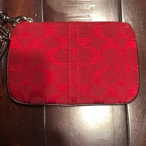 Coach wristlet